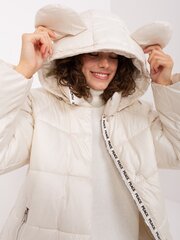 Женская зимняя куртка светло-бежевого цвета цена и информация | Женские куртки | 220.lv