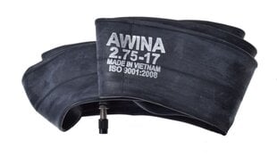 Moto kamera Awina, 2,75x17 cena un informācija | Motociklu riepas un kameras | 220.lv
