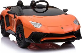 Vienvietīgs elektromobilis bērniem Super-Toys Lamborghini Aventadorst cena un informācija | Bērnu elektroauto | 220.lv