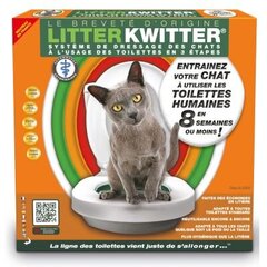 Komplekts kaķu apmācībai uz poda Litter Kwitter цена и информация | Средства по уходу за животными | 220.lv