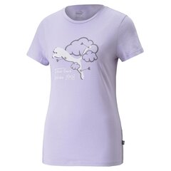 Футболка женская Puma, фиолетовая цена и информация | Женские футболки | 220.lv
