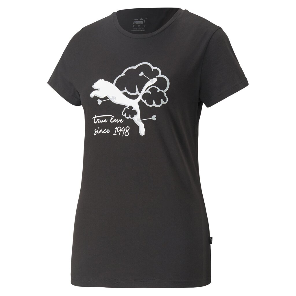 Krekls sievietēm Puma, melns cena un informācija | T-krekli sievietēm | 220.lv