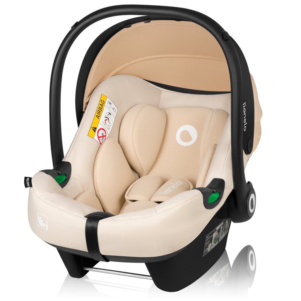 Autokrēsliņš Lionelo Astrid i-size, 0-13 kg, beige sand cena un informācija | Autokrēsliņi | 220.lv