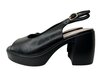 Sieviešu sandales Goodin, melnas cena un informācija | Sieviešu sandales | 220.lv