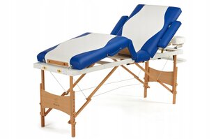 Masāžas galds Bodyfit, 188x61 cm, zils цена и информация | Аксессуары для массажа | 220.lv