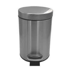 Контейнер для мусора MD-0042 SATIN, 3 л круглый (310132) цена и информация | Аксессуары для ванной комнаты | 220.lv