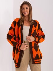 Džemperis sievietēm, oranžs/brūns cena un informācija | Sieviešu džemperi | 220.lv
