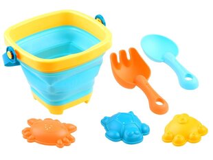 Smilšu rotaļlietu komplekts Huanger, 6 gab. cena un informācija | Ūdens, smilšu un pludmales rotaļlietas | 220.lv