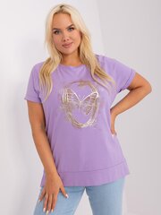 Женская фиолетовая блузка больших размеров цена и информация | Женские блузки, рубашки | 220.lv
