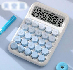 Mehāniskais kalkulators Electronics LV-2065, zils, 1 gab. cena un informācija | Kancelejas preces | 220.lv