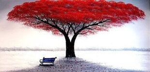 Красное дерево 40х30 цена и информация | Алмазная мозаика | 220.lv