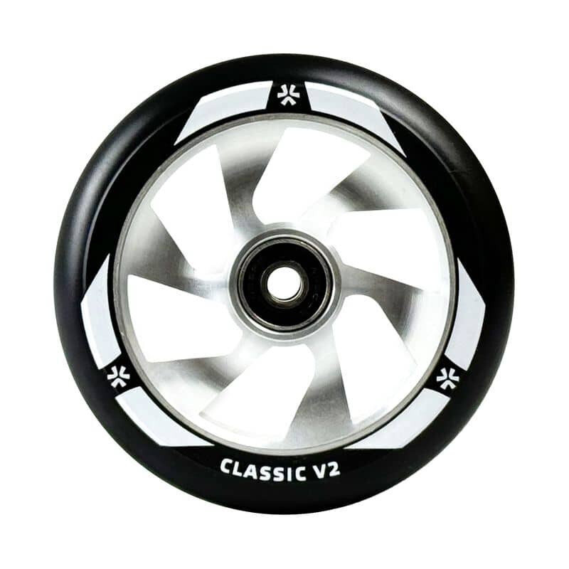 Ritenis skrejritenim Union Classic V2 Pro Scooter Wheel 110mm, melns/pelēks cena un informācija | Skrejriteņi | 220.lv