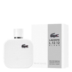 Парфюмированная вода Lacoste L.12.12 Blanc White EDP для мужчин, 100 мл цена и информация | Мужские духи | 220.lv