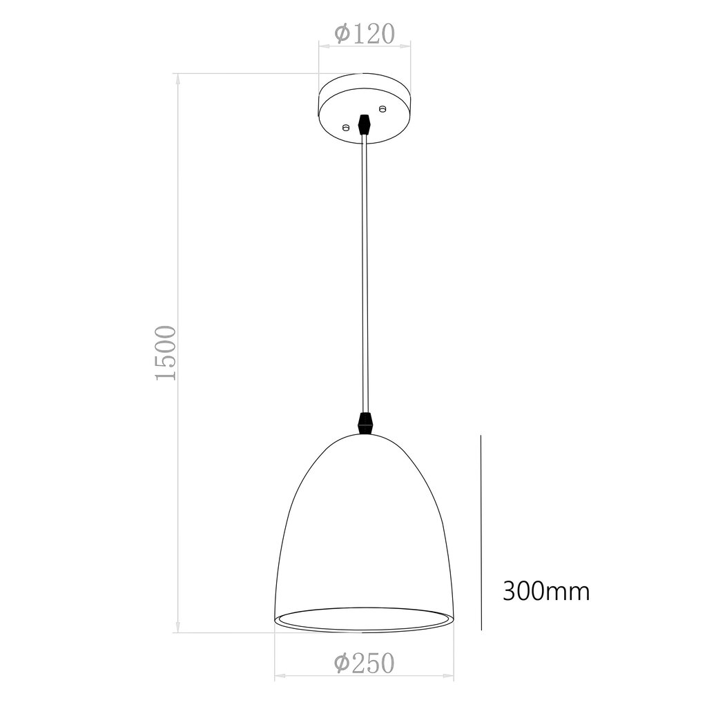 Piekaramā lampa G.LUX GT-932-1S OZ cena un informācija | Piekaramās lampas | 220.lv