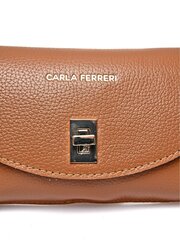 Carla Ferreri SS24 CF 1895T COGNAC кожаная сумка цена и информация | Женские сумки | 220.lv