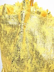 Carla Ferreri SS24 CF 502T GIALLO кожаная сумка цена и информация | Женские сумки | 220.lv
