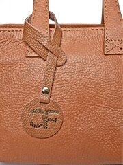 Carla Ferreri SS24 CF 1908 COGNAC кожаная сумка цена и информация | Женские сумки | 220.lv