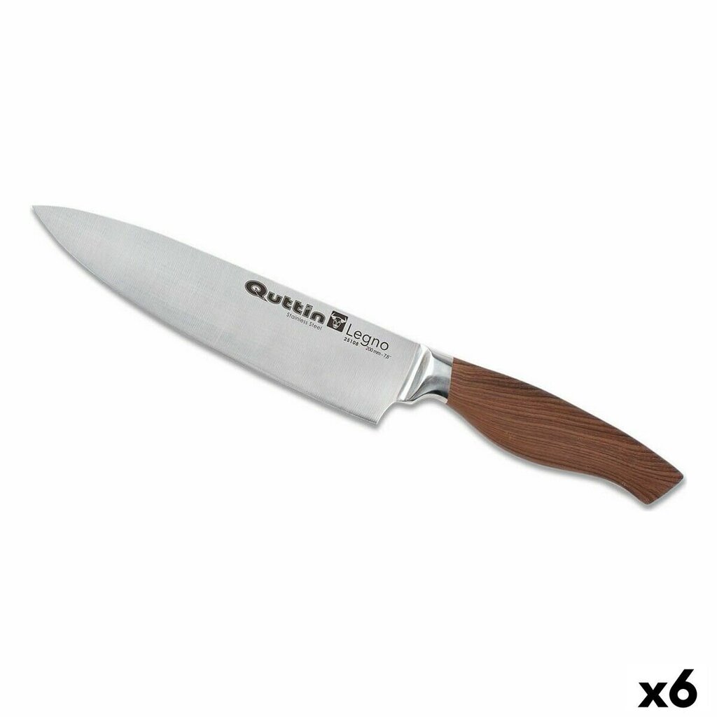 Virtuves Nazis Quttin Legno 20 cm (6 gb.) цена и информация | Naži un to piederumi | 220.lv