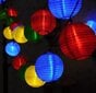 Piekārta krāsaina lampa, 3,5m цена и информация | Āra apgaismojums | 220.lv
