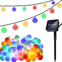 Krāsaina lampa ar saules kolektor, 7m цена и информация | Уличное освещение | 220.lv