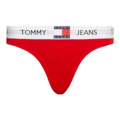 Tommy Hilfiger apakšbikses sievietēm Thong (Ext Sizes) UW0UW04956XNL, sarkanas cena un informācija | Sieviešu biksītes | 220.lv