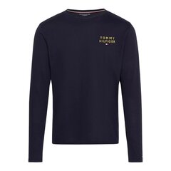 Майка с длинными рукавами TOMMY HILFIGER Tee Logo Gold Blue UM0UM03067DW5 цена и информация | Мужские футболки | 220.lv