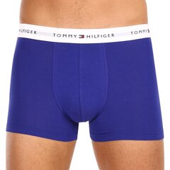 Bokseršorti TOMMY HILFIGER 3P Trunk UM0UM027610WZ cena un informācija | Vīriešu apakšbikses | 220.lv