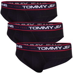 Tommy Hilfiger apakšbikses vīrišiem 3P Brief UM0UM029700R7, melnas, 3 gab. цена и информация | Мужские трусы | 220.lv