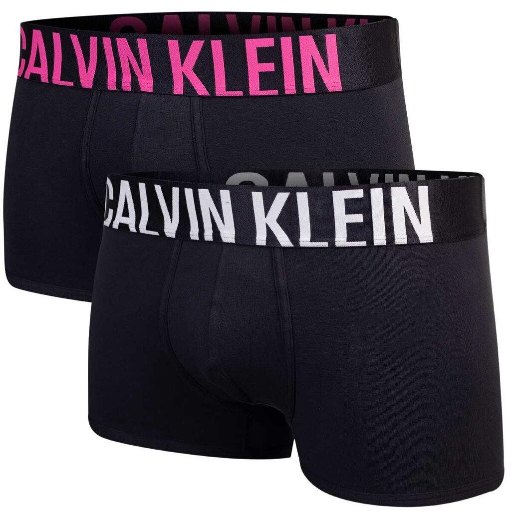 Calvin Klein bokseršorti Trunk 2Pk 000NB2602AGXI, melni, 2 gab. cena un informācija | Vīriešu apakšbikses | 220.lv