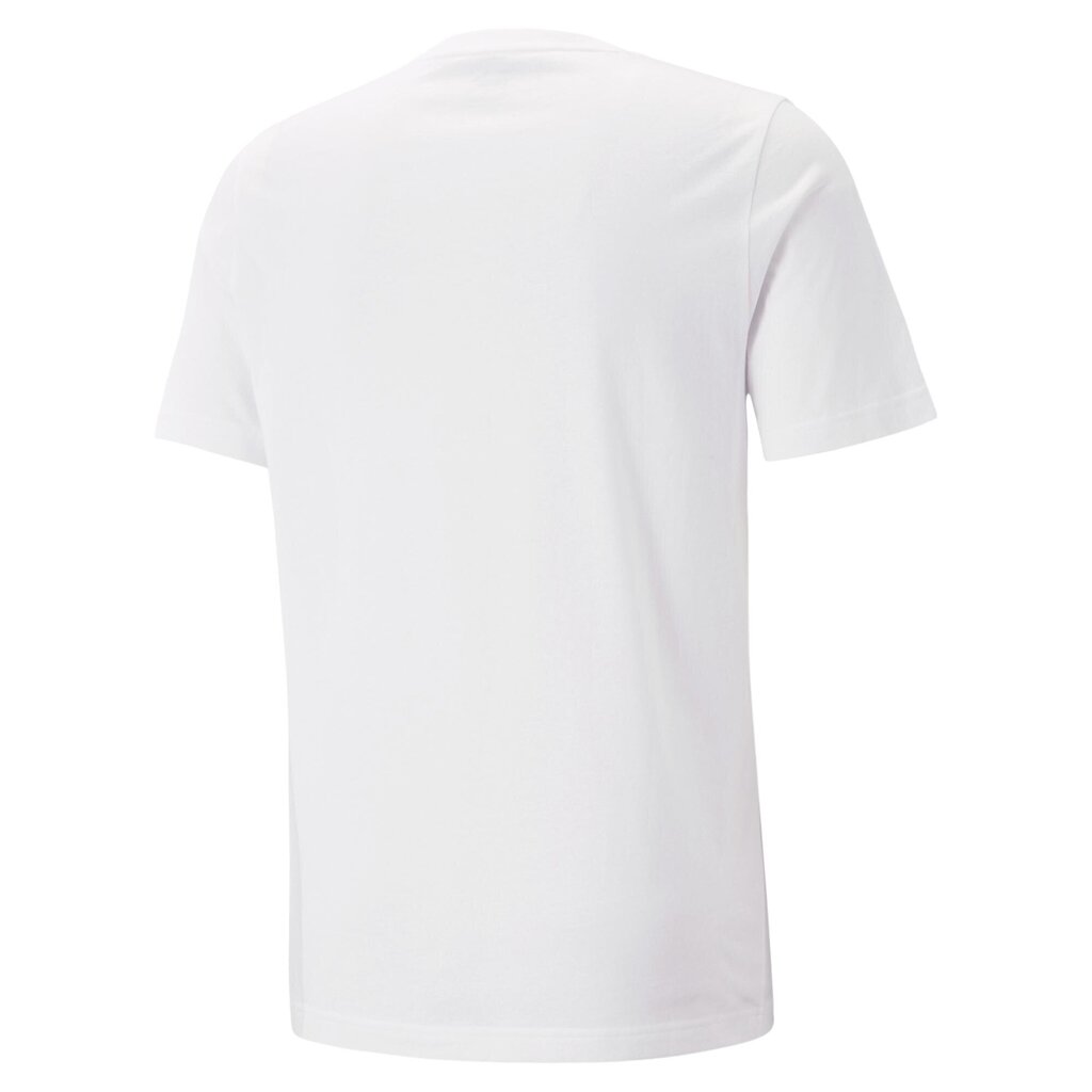 Puma T-krekls vīriešiem, balts cena un informācija | Vīriešu T-krekli | 220.lv