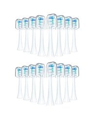 Насадки для электрических зубных щеток Philips Sonicare Redtron, 8 шт. белый цена и информация | Насадки для электрических зубных щеток | 220.lv