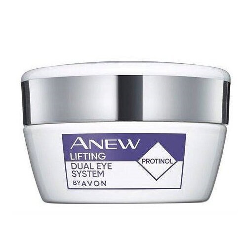 Acu krēms Avon Anew Lifting Dual Eye System, 20 ml cena un informācija | Acu krēmi, serumi | 220.lv