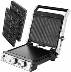 ECG KG 2033 Duo Grill&Waffle 2000 Вт цена и информация | Электрогрили, маринаторы | 220.lv