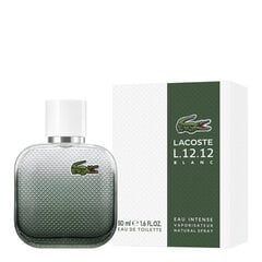 Туалетная вода Lacoste L.12.12 Blanc Intense EDT для мужчин, 100 мл цена и информация | Мужские духи | 220.lv