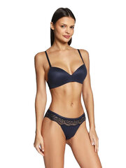 Tommy Hilfiger biksītes sievietēm Ultra Soft Lace Bikini Desert Sky UW0UW03813DW5, zilas cena un informācija | Sieviešu biksītes | 220.lv