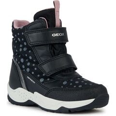 Geox ikdienas apavi meitenēm Sentiero J36FVC0MNNFC9244, melna cena un informācija | Bērnu zābaki | 220.lv