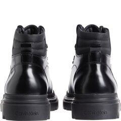 Полуботинки CALVIN KLEIN JEANS Lace Up Boot  Black HM0HM01203BEH цена и информация | Мужские ботинки | 220.lv