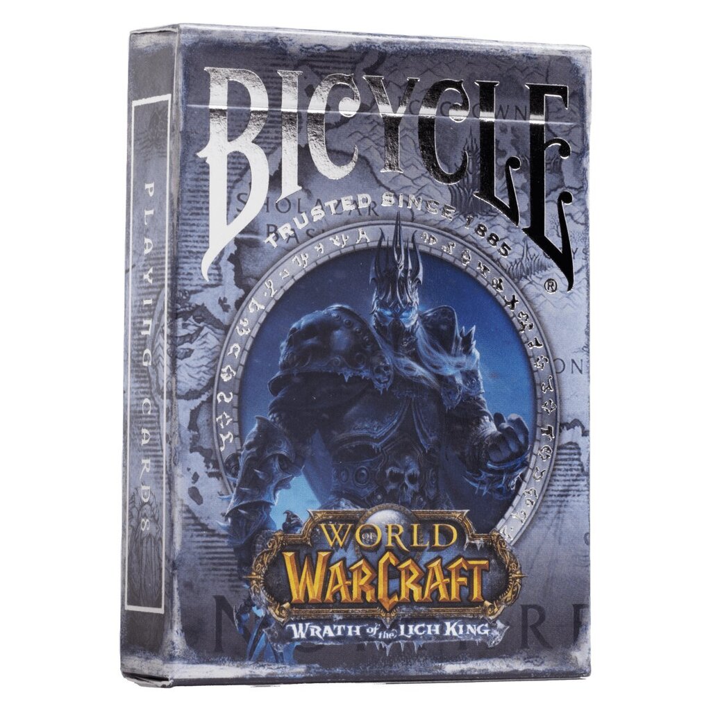 Spēļu kārtis Bicycle World of Warcraft Cards Wrath of the Lich King cena un informācija | Azartspēles, pokers | 220.lv