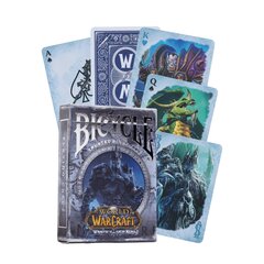 Spēļu kārtis Bicycle World of Warcraft Cards Wrath of the Lich King cena un informācija | Azartspēles, pokers | 220.lv