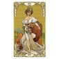 Zelta mini kartes Golden Art Nouveau Tarot cena un informācija | Ezotērika | 220.lv