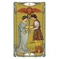 Zelta mini kartes Golden Art Nouveau Tarot cena un informācija | Ezotērika | 220.lv