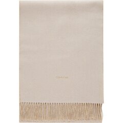 Шарф CALVIN KLEIN Fringes Two Tones Scarf 40X200 Doeskin K60K611111PBP цена и информация | Женские шарфы, платки | 220.lv