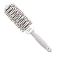 Olivia Garden Expert Blowout Speed XL White & Grey - Расческа для укладки волос с удлиненным корпусом, 45 мм. цена и информация | Расчески, щетки для волос, ножницы | 220.lv