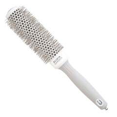 Olivia Garden Expert Blowout Speed XL White & Grey - Расческа для укладки волос с удлиненным корпусом, 35 мм. цена и информация | Расчески, щетки для волос, ножницы | 220.lv