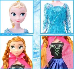 Куклы Эльза и Анна 28 см из сказки Frozen Ледниковый период цена и информация | Игрушки для девочек | 220.lv