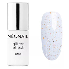 NEONAIL База под гель-лак Glitter Effect Base White Sparkle 7,2 мл. цена и информация | Лаки для ногтей, укрепители | 220.lv