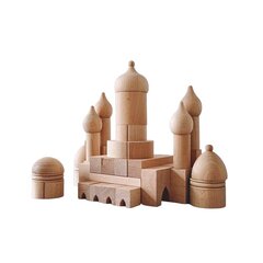 Набор деревянных блоков Замок Аладдина цена и информация | Игрушки для малышей | 220.lv