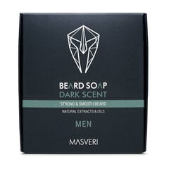 Bārdas šampūns Masveri Dark Scent Beard Soap, 100 cena un informācija | Skūšanās piederumi, kosmētika | 220.lv