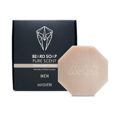 Bārdas šampūns Masveri Beard Soap Pure Scent, 100g cena un informācija | Skūšanās piederumi, kosmētika | 220.lv