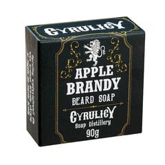 Bārdas ziepes Cyrulicy Apple Brandy Beard Soap, 90 g cena un informācija | Skūšanās piederumi, kosmētika | 220.lv